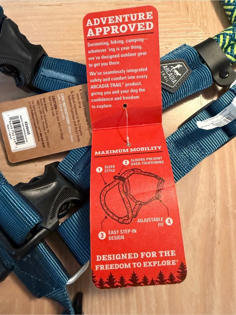 NWT NEW XXL ARCADIA TRAIL Rope Harness. Strong Well Made see pic for sizing